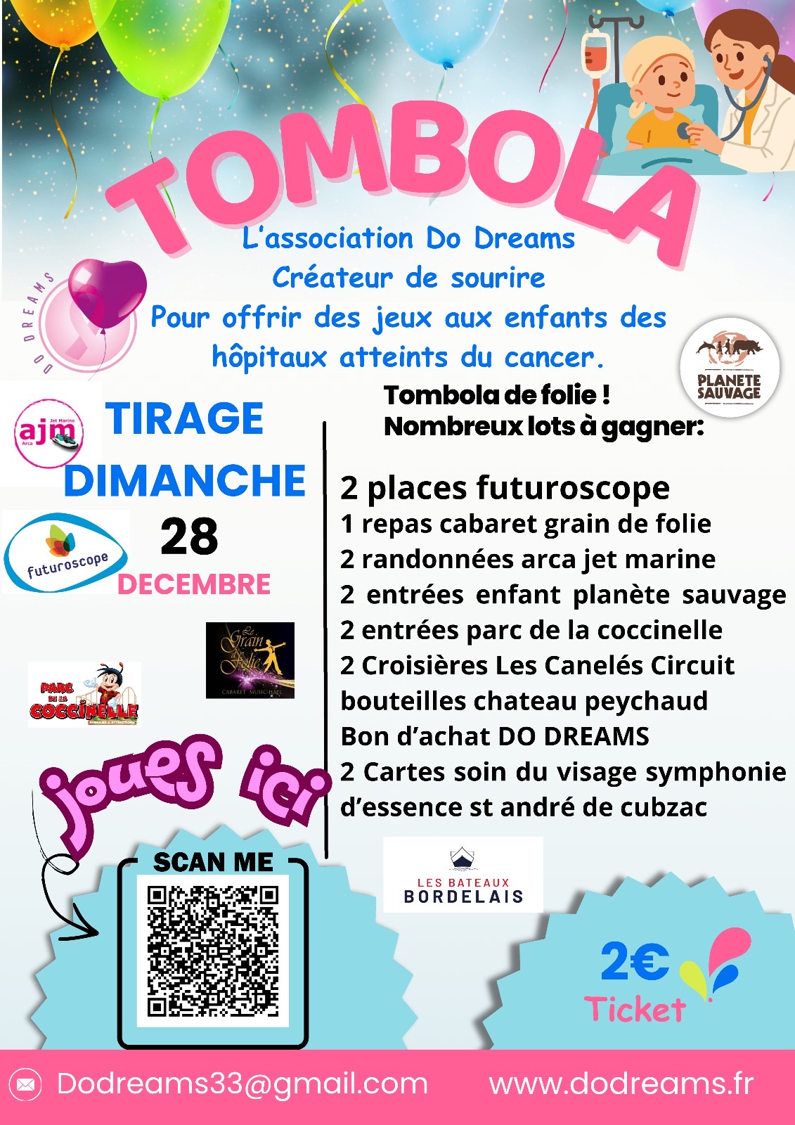 ✨ Grande Tombola de Folie Do Dreams ! ✨